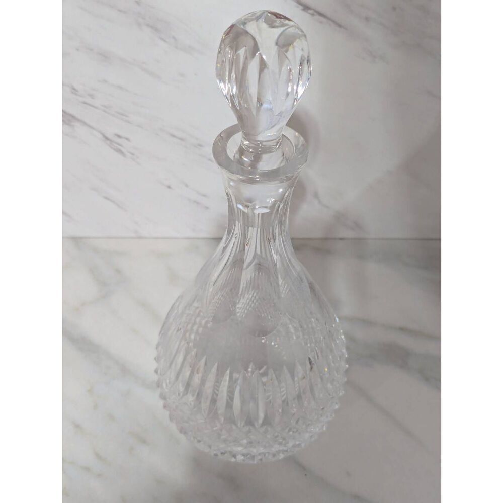 Unknown Brand Cut Lead Crystal Decanter With Stopper Glassware